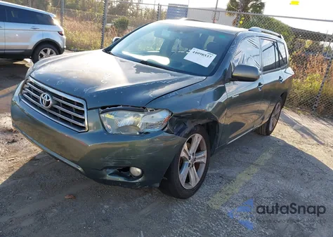 2008 Toyota Highlander Sport from USA, damaged, VIN JTEDS43A282051230